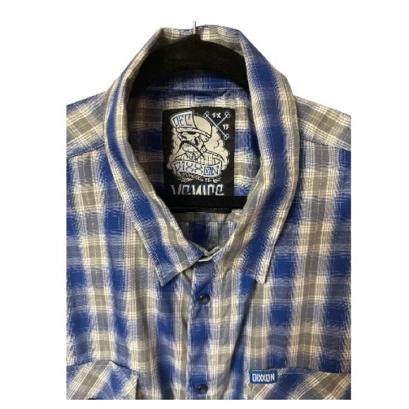 Dixxon Flannel Co. Venice Men’s Plaid Bamboo Pearl Snap Button Down Shirt 4XL - Picture 2 of 11